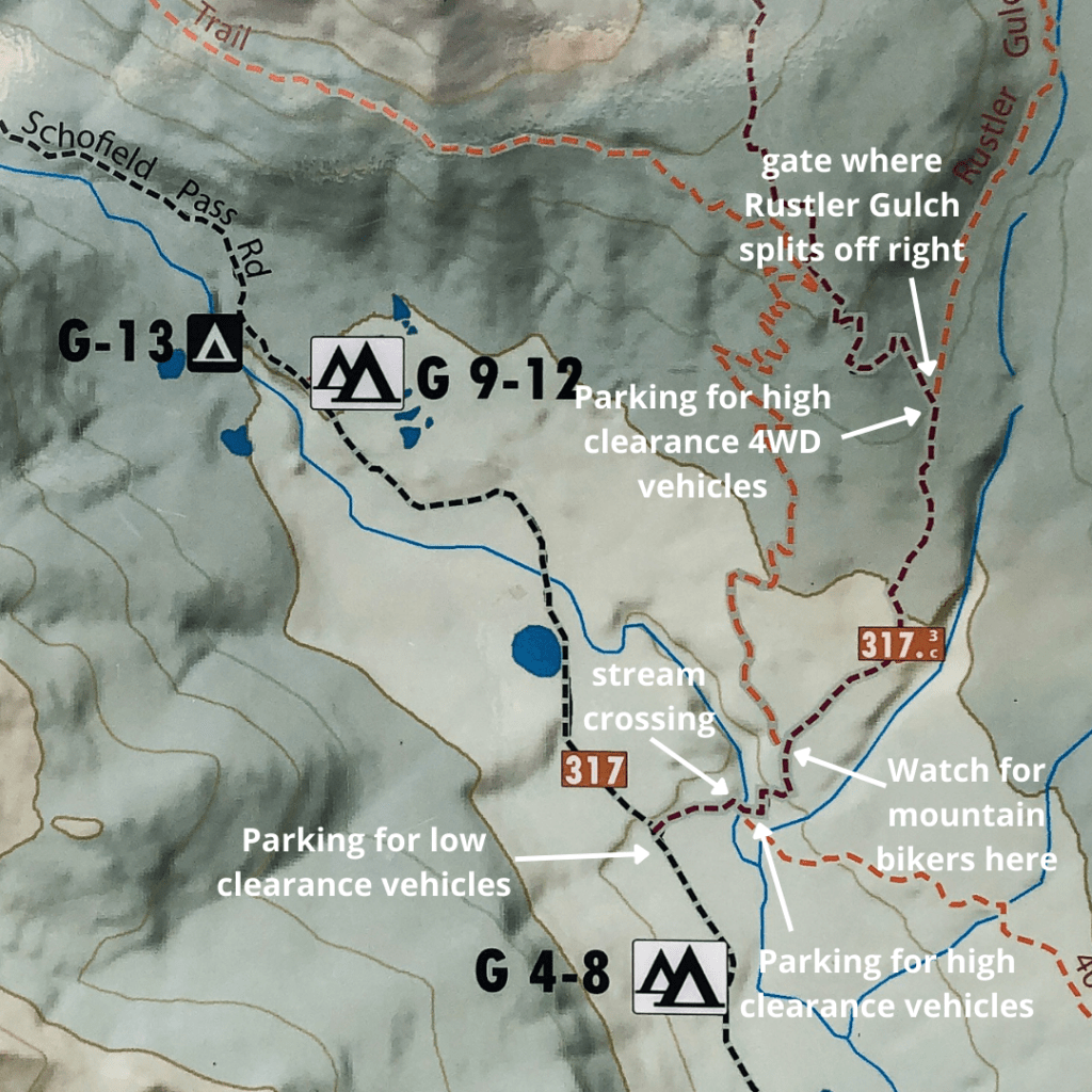 Rustler Gulch Map